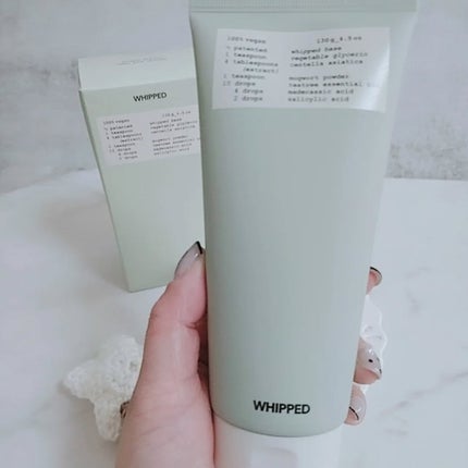 ヴィーガンパッククレンザーチューブ/WHIPPED/洗顔フォームを使ったクチコミ(2枚目)