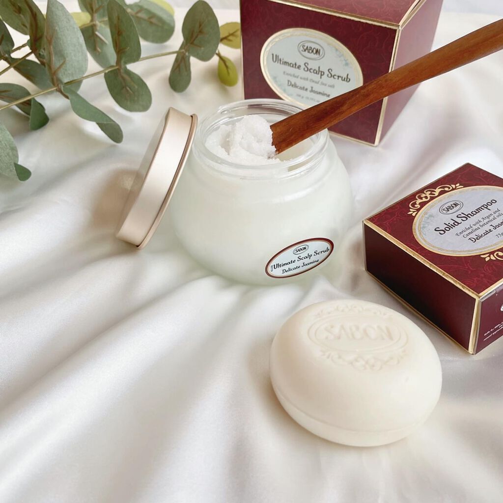 ヘッドスクラブ デリケート・ジャスミン/SABON/ヘッドスクラブを使ったクチコミ(1枚目)