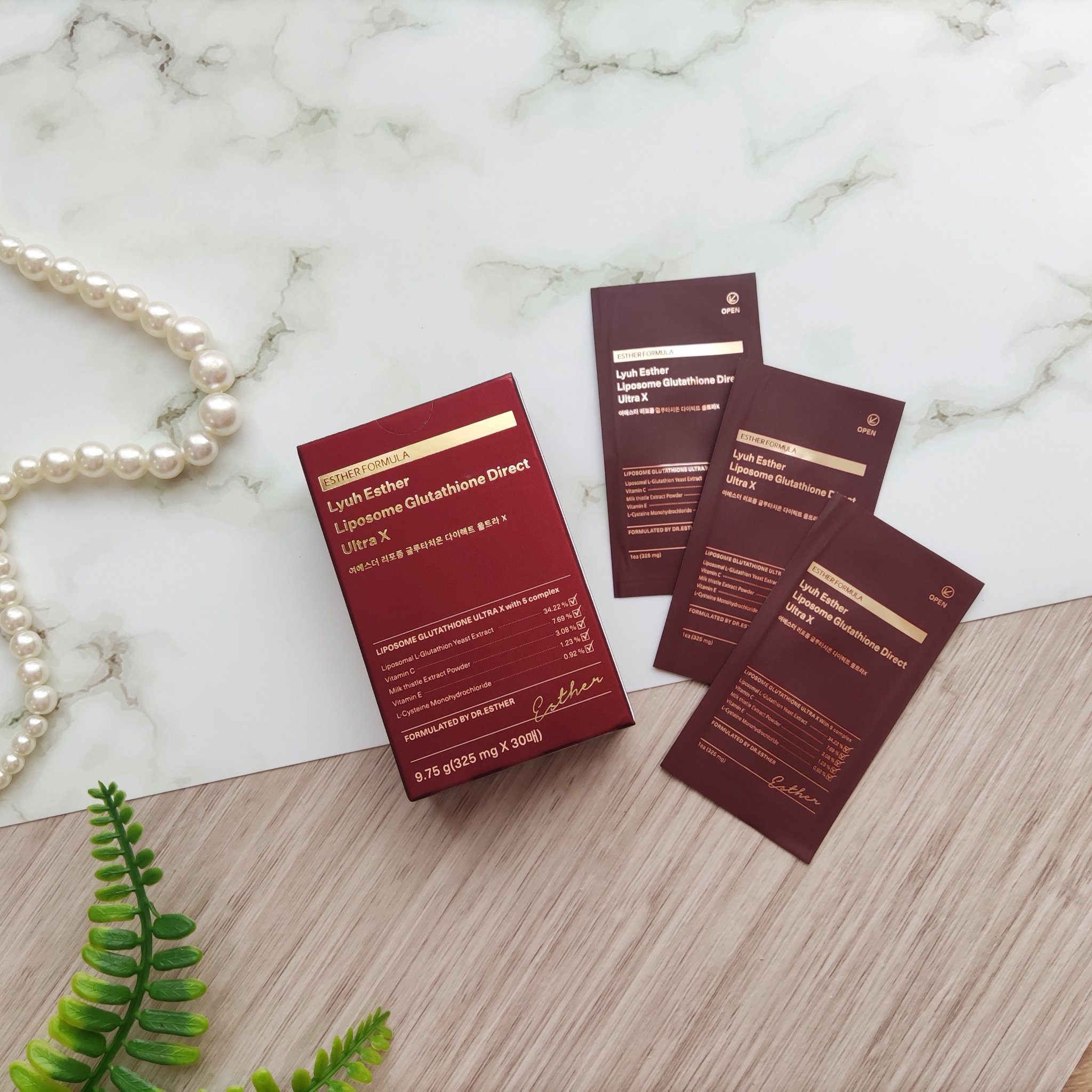 ヨエスターGLTダイレクトウルトラX/ESTHER FORMULA/美容サプリメントを使ったクチコミ（2枚目）