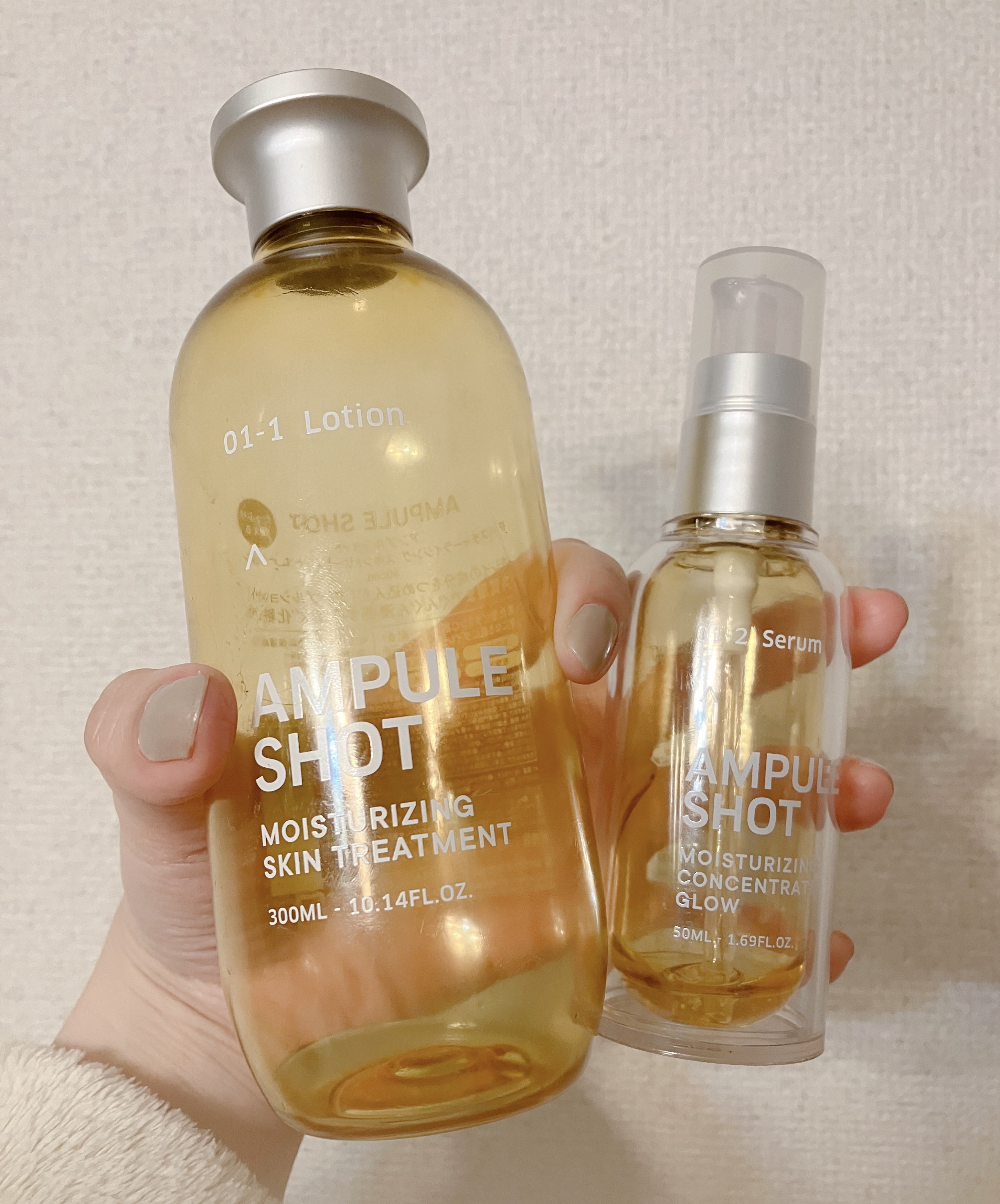 モイスチャーライジング コンセントレートグロウ セラム/AMPULE SHOT/美容液を使ったクチコミ（1枚目）