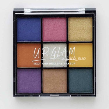 UR GLAM　BLOOMING EYE COLOR PALETTE/U R GLAM/パウダーアイシャドウを使ったクチコミ（1枚目）