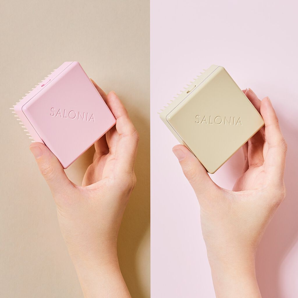 スクエアイオンブラシ/SALONIA/ヘアブラシを使ったクチコミ(2枚目)