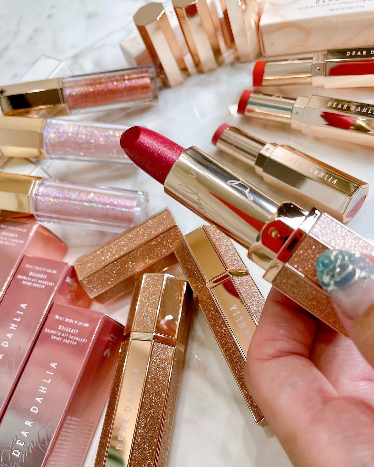 ブルーミングエディション リップパラダイスカラーバーム B101 ジゼル/DEAR DAHLIA/口紅を使ったクチコミ（1枚目）