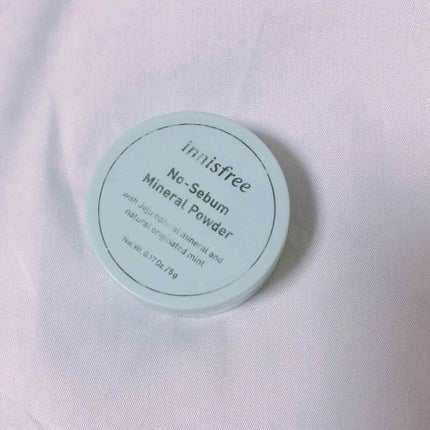 ノーセバム ミネラルパウダー/innisfree/ルースパウダーを使ったクチコミ(1枚目)