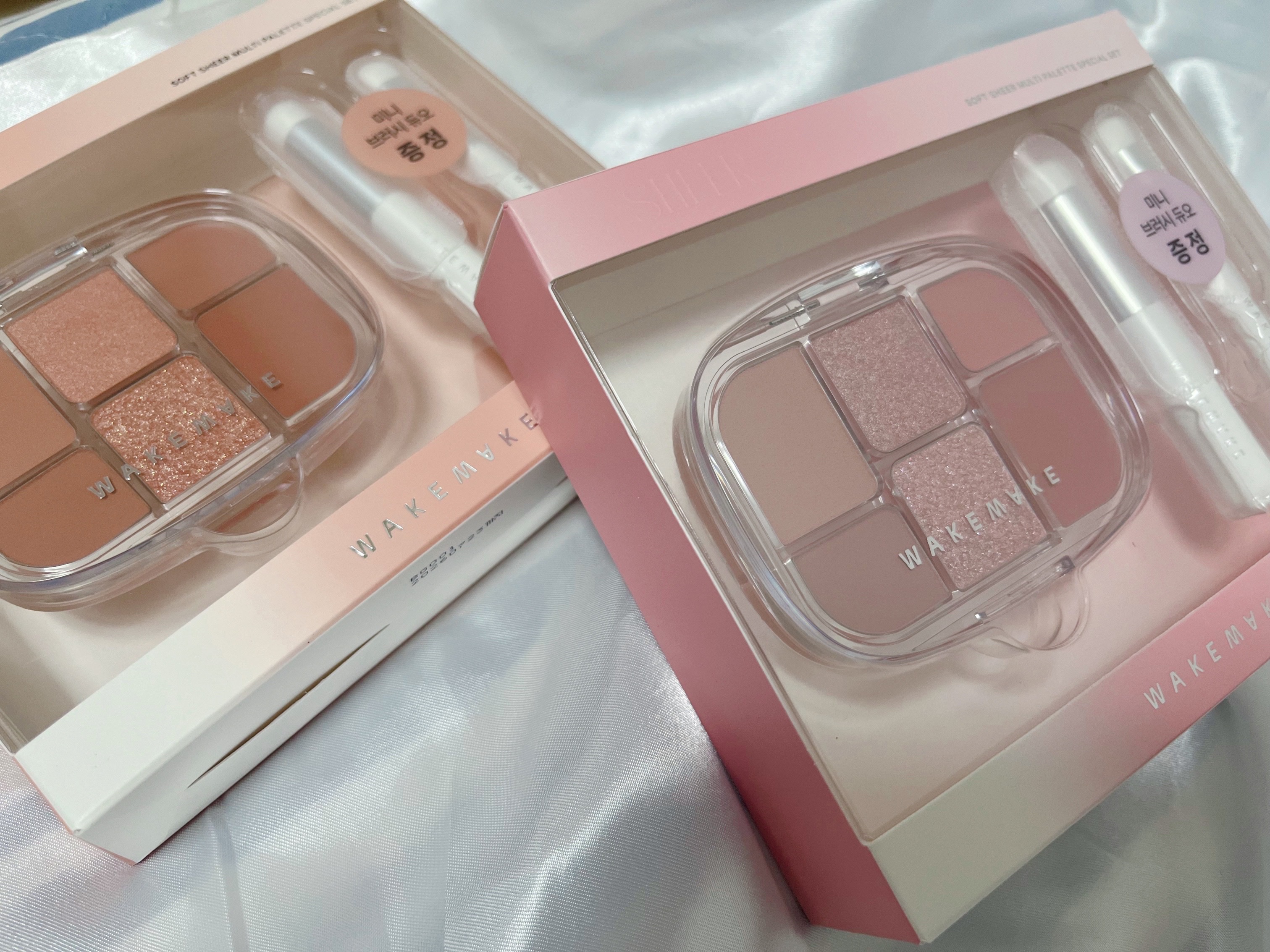 ソフトシアーマルチパレット/wakemake/アイシャドウパレットを使ったクチコミ（2枚目）