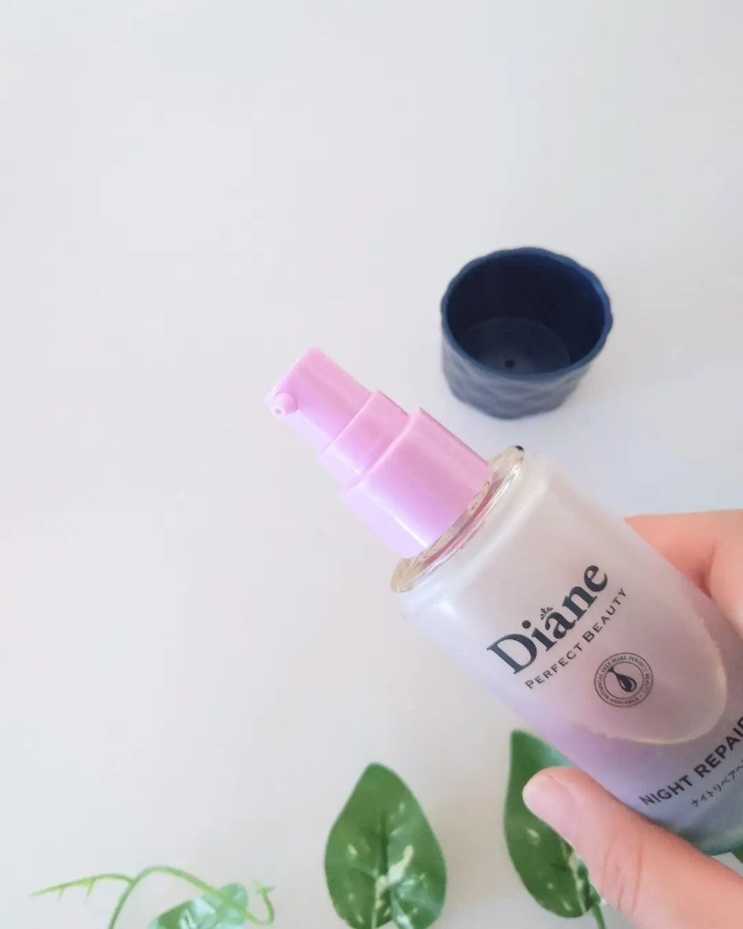 パーフェクトビューティー ナイトリペアヘアオイル ミッドナイトベリーの香り/ダイアン/ヘアオイルを使ったクチコミ（3枚目）