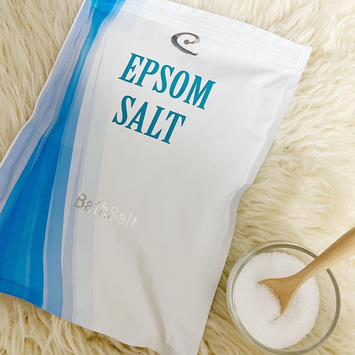 Epsom Salt (エプソムソルト) 国産(岡山県産)/EARTH CONSCIOUS (アースコンシャス)/無機塩系入浴剤を使ったクチコミ（1枚目）