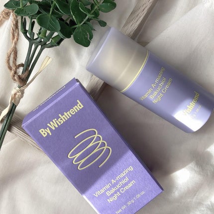 ビタミンA-mazingバクチオールナイトクリーム/By Wishtrend/フェイスクリームを使ったクチコミ(7枚目)