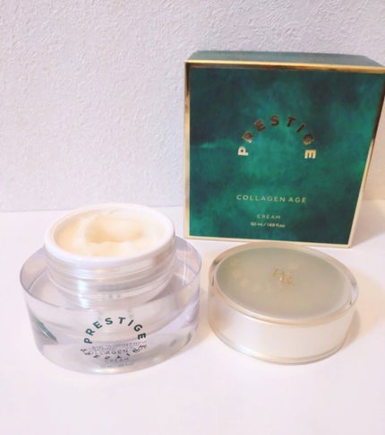 プレステージコラーゲンエイジクリーム/VELY VELY/フェイスクリームを使ったクチコミ(2枚目)