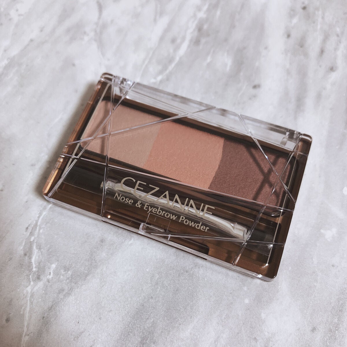 ノーズ&アイブロウパウダー/CEZANNE/パウダーアイブロウを使ったクチコミ(1枚目)