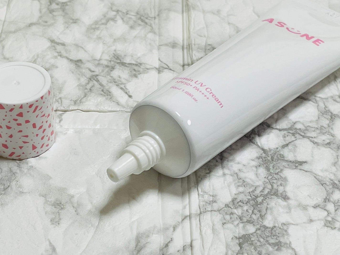 ビタミン UVクリーム/ASUNE /日焼け止めクリームを使ったクチコミ(2枚目)