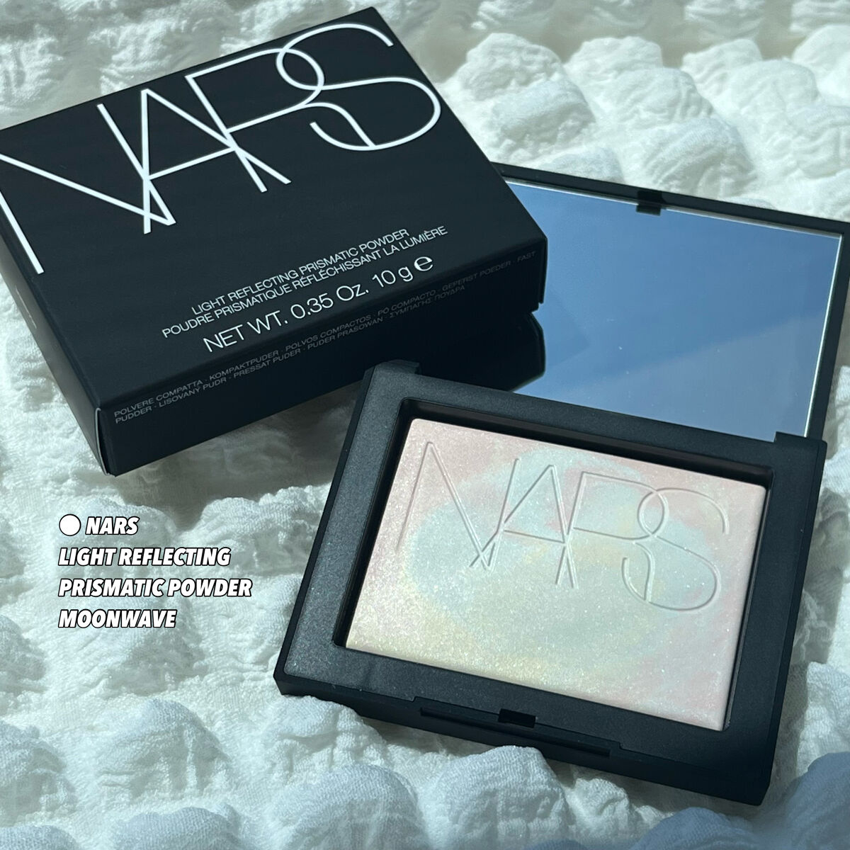 ☁️ #3のレビュー

《NARS ライトリフレクティングパウダー》

NARSで大人気の定番商品リフ粉の限定カラー
プリズマティックパウダーをレビュー💖

予約戦争を勝ち抜き見事ゲットしました🥹

ひとつひとつマーブルの見え方？模様？