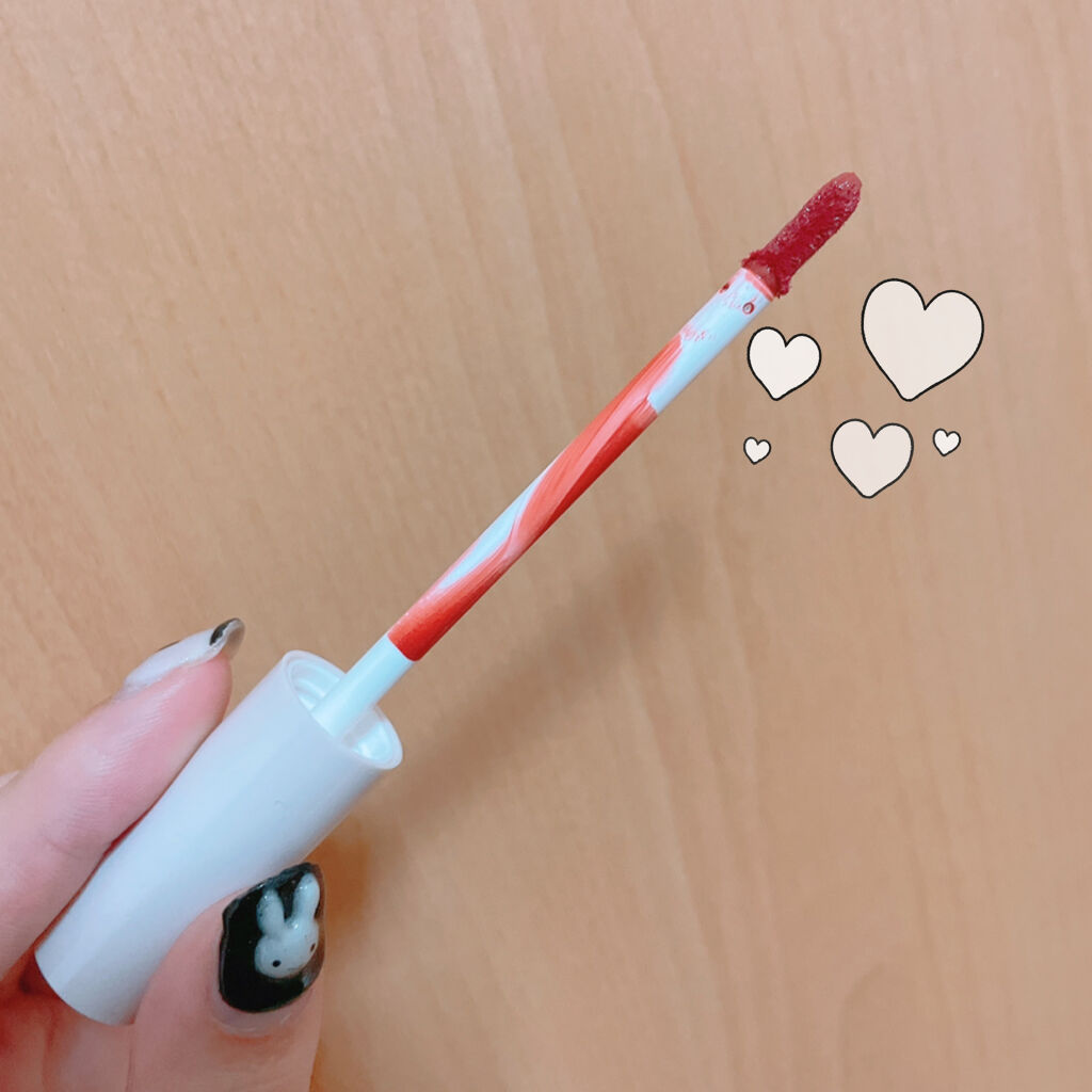 ジューシーリップティント/キャンメイク/口紅を使ったクチコミ（2枚目）