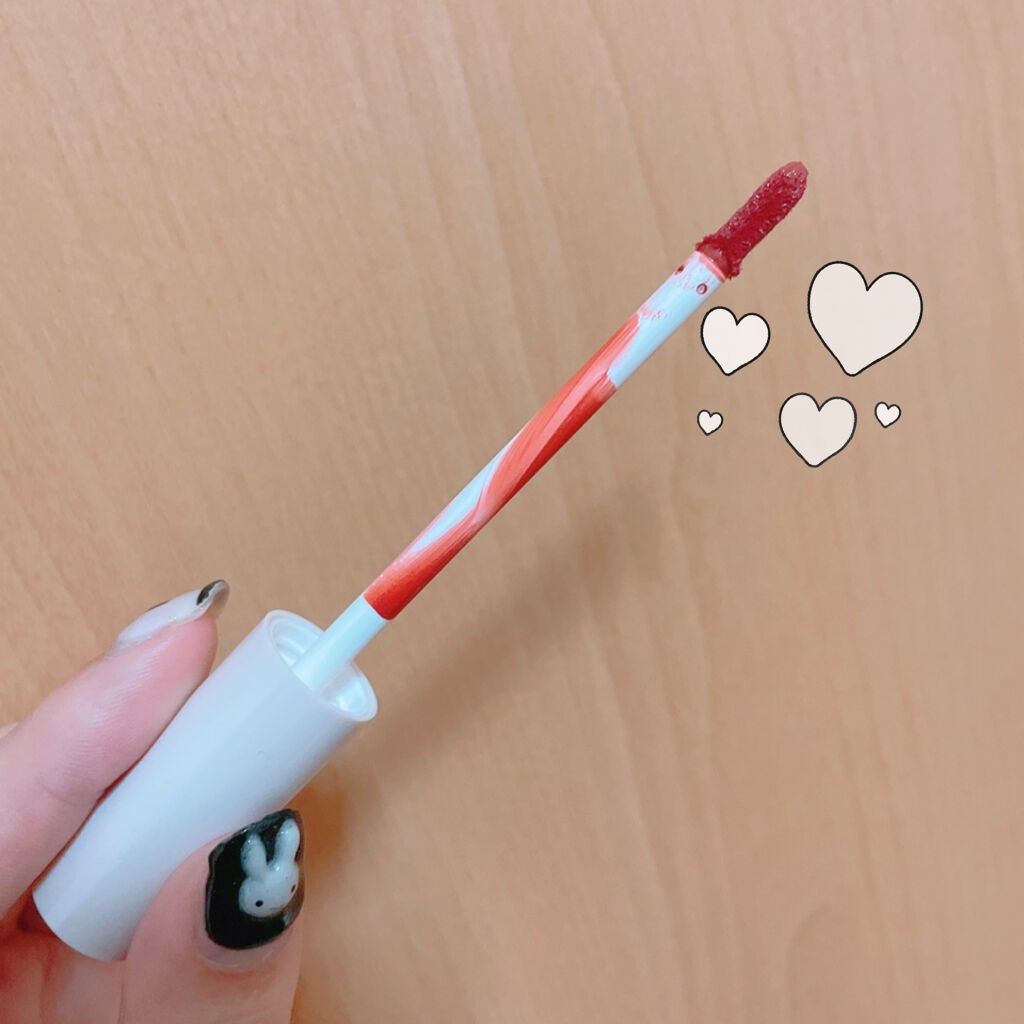 ジューシーリップティント/キャンメイク/口紅を使ったクチコミ(2枚目)