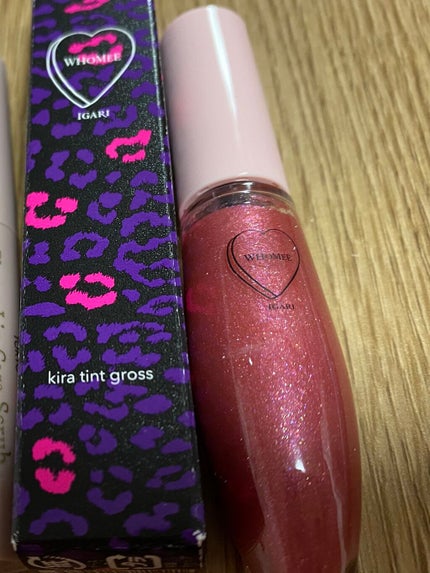 キラティントグロス kira pink キラピンク/WHOMEE/リップティントの画像