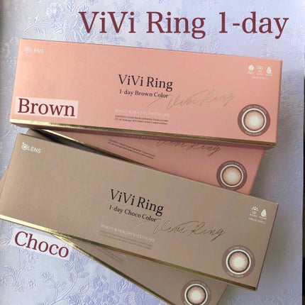 ViVi Ring 1day/OLENS/ワンデー(1DAY)カラコンを使ったクチコミ(2枚目)