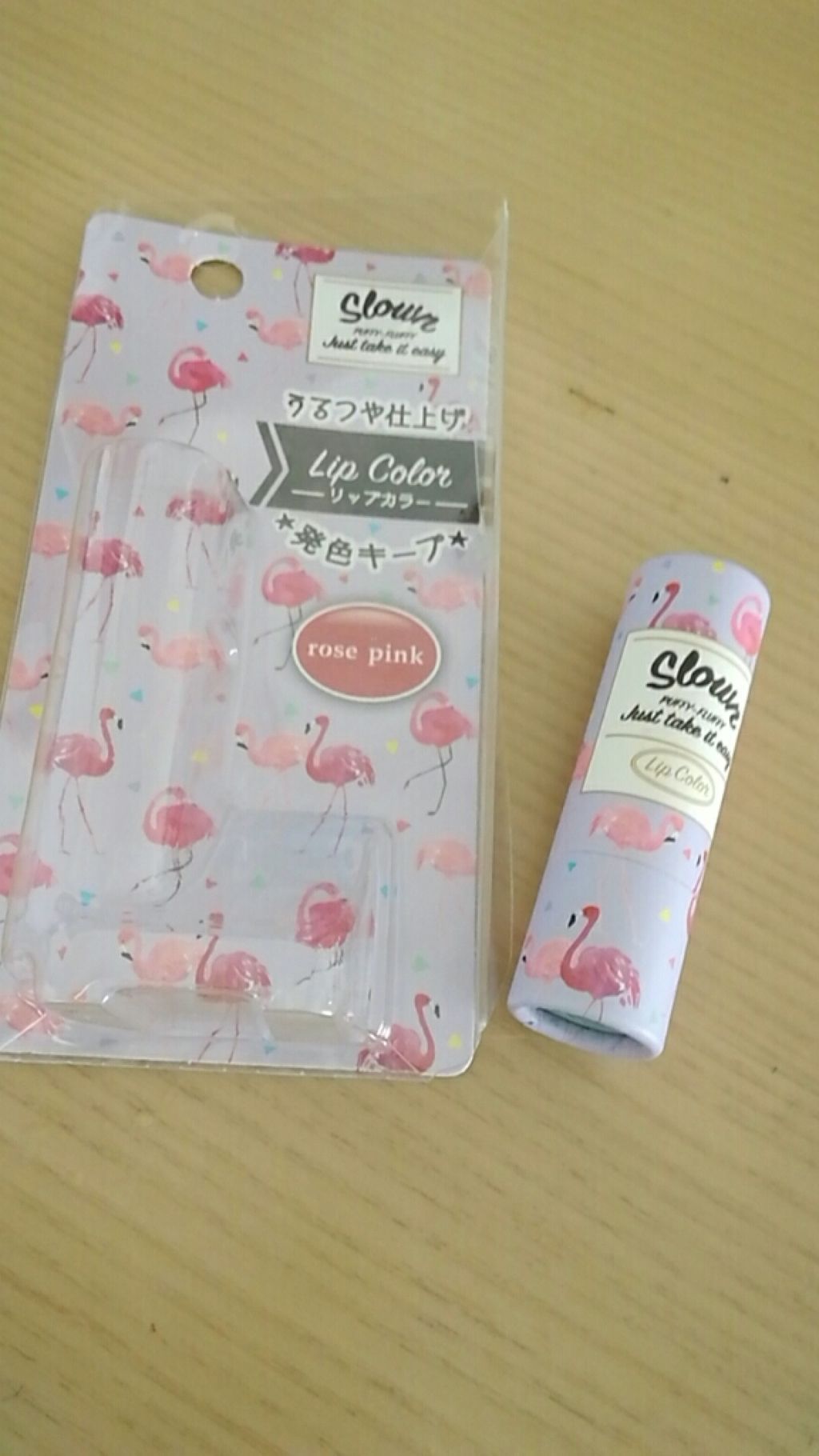 リップ フラミンゴ＜ＰＵ＞/Slown/口紅を使ったクチコミ（2枚目）