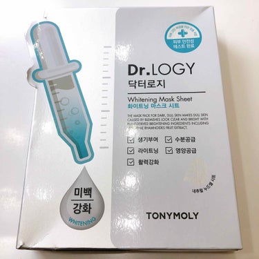 Dr.LOGY Whitening Mask Sheet/TONYMOLY/シートマスク・パックを使ったクチコミ（2枚目）