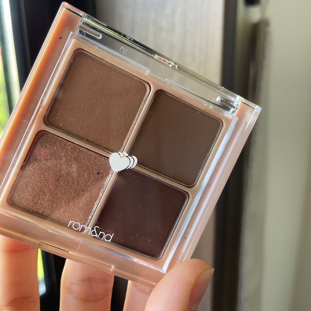 ベターザンアイズ/rom&nd/アイシャドウパレットを使ったクチコミ(1枚目)