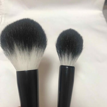 UR GLAM　FACE BRUSH/U R GLAM/メイクブラシを使ったクチコミ（2枚目）