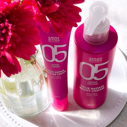 トゥルーリペア ナイトクリーム/amos PROFESSIONAL/アウトバストリートメントを使ったクチコミ(8枚目)