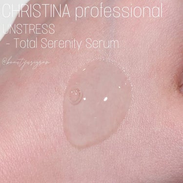 CHRISTINA アンストレス トータル セレニティー セラムのクチコミ「ストレスフルでお肌が揺らぎがちな方に！
⁡
【CHRISTINA professional】
.....」（3枚目）