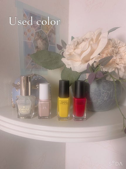 カラフルネイルズ/キャンメイク/マニキュアを使ったクチコミ(2枚目)