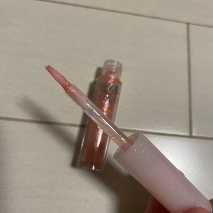 シュガー トゥインクル リキッド グリッター/PERIPERA/グリッターを使ったクチコミ(2枚目)