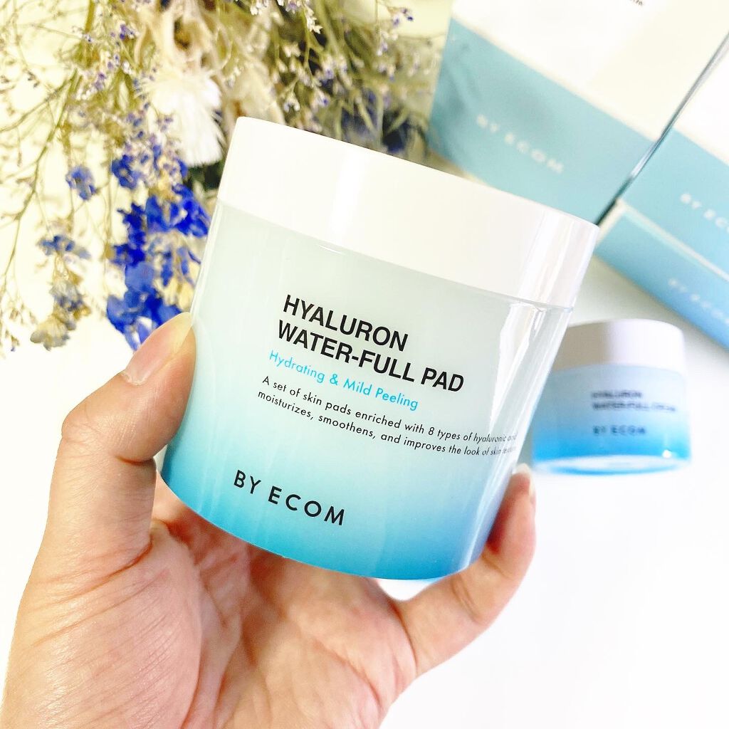 ヒアルロンウォーターフルパッド/BY ECOM/トナーパッドを使ったクチコミ（1枚目）
