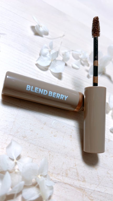 ニュアンスオン3Dアイブロウマスカラ/BLEND BERRY/眉マスカラを使ったクチコミ(1枚目)