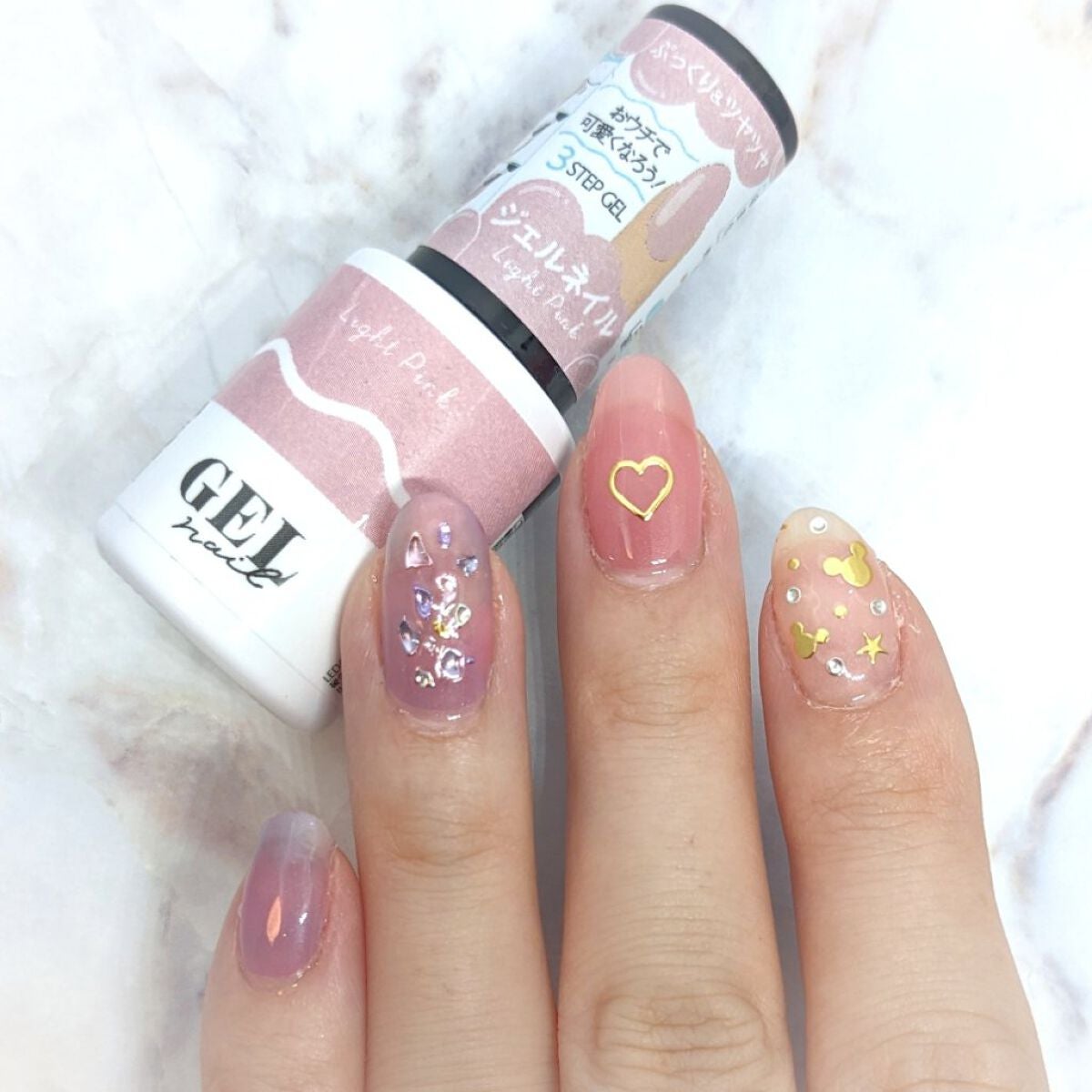 ネイルシール/Qoo10/ネイルシールを使ったクチコミ(3枚目)