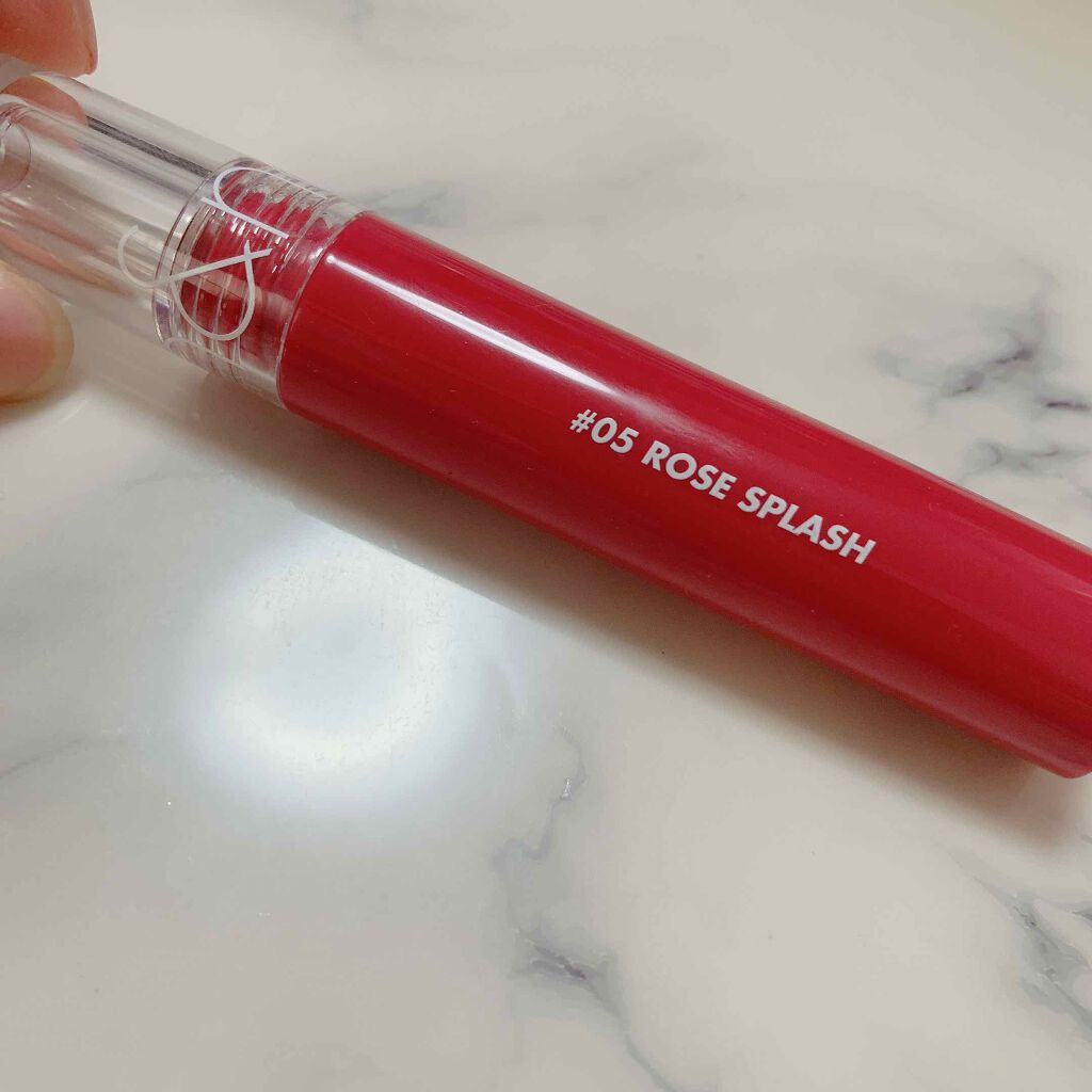 グラスティングウォーターティント/rom&nd/リップティントを使ったクチコミ（2枚目）