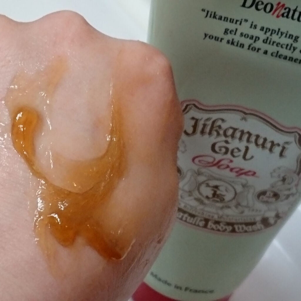 直ヌリジェル石けん/デオナチュレ/ボディソープを使ったクチコミ(3枚目)