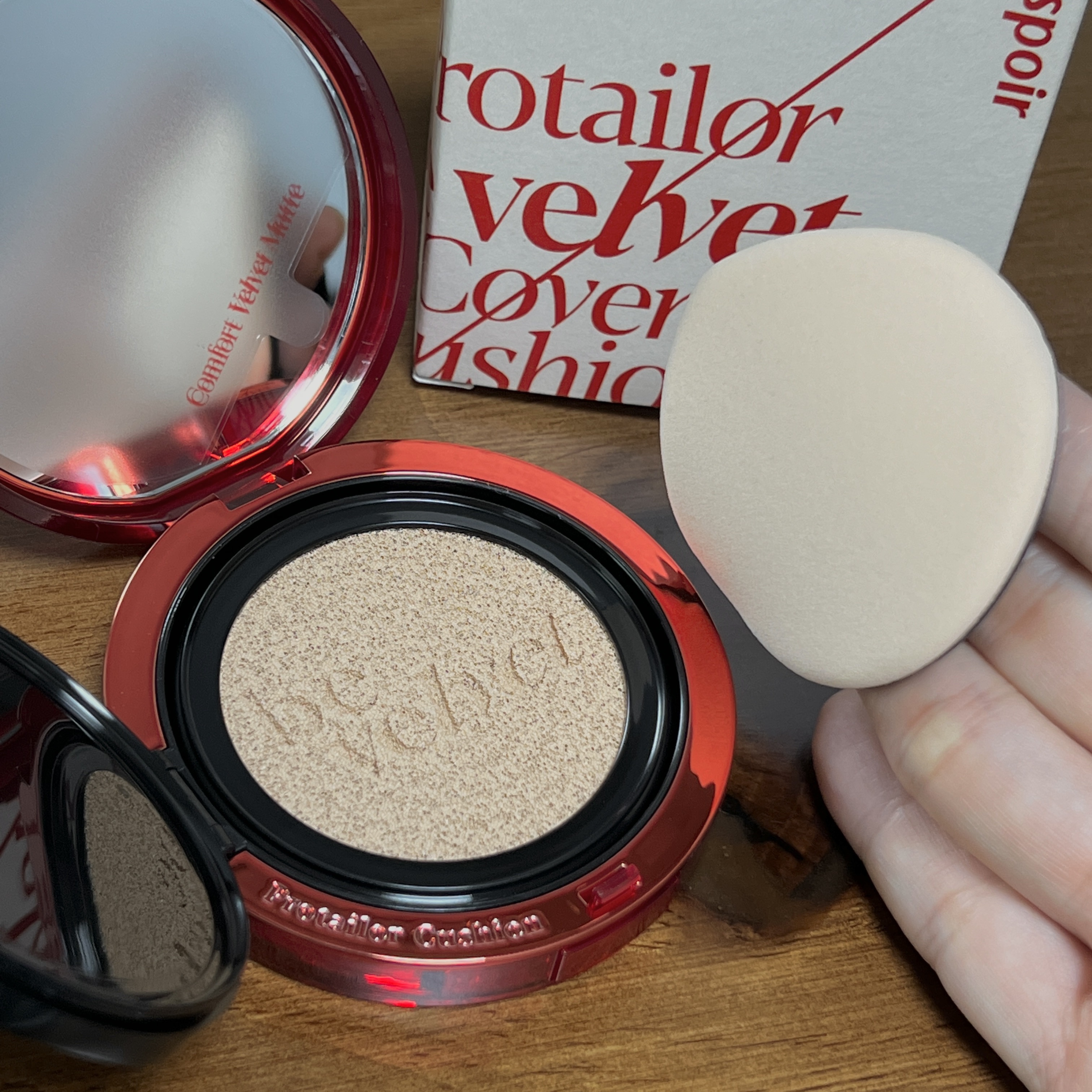 プロテーラービーベルベットカバークッション/espoir/クッションファンデーションを使ったクチコミ（3枚目）