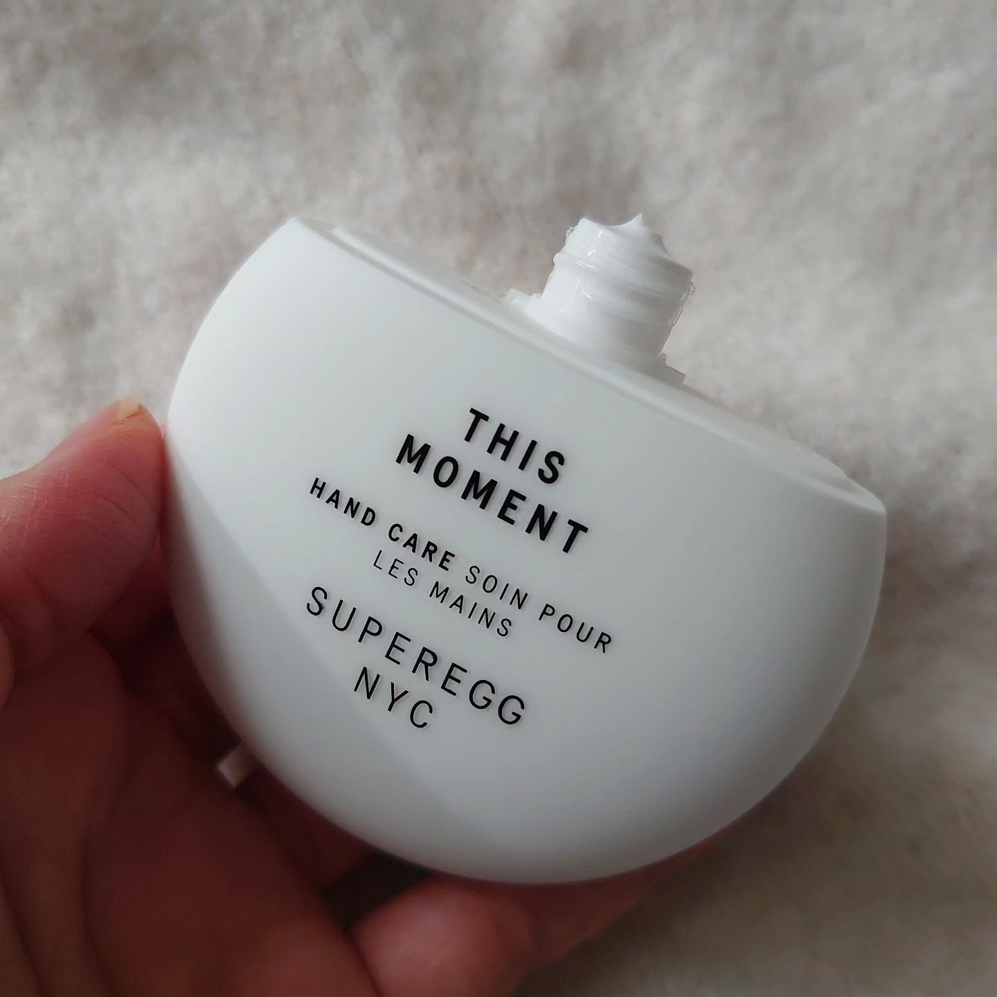 ディス モーメント ハンドケア/SUPEREGG /ハンドクリームを使ったクチコミ（3枚目）