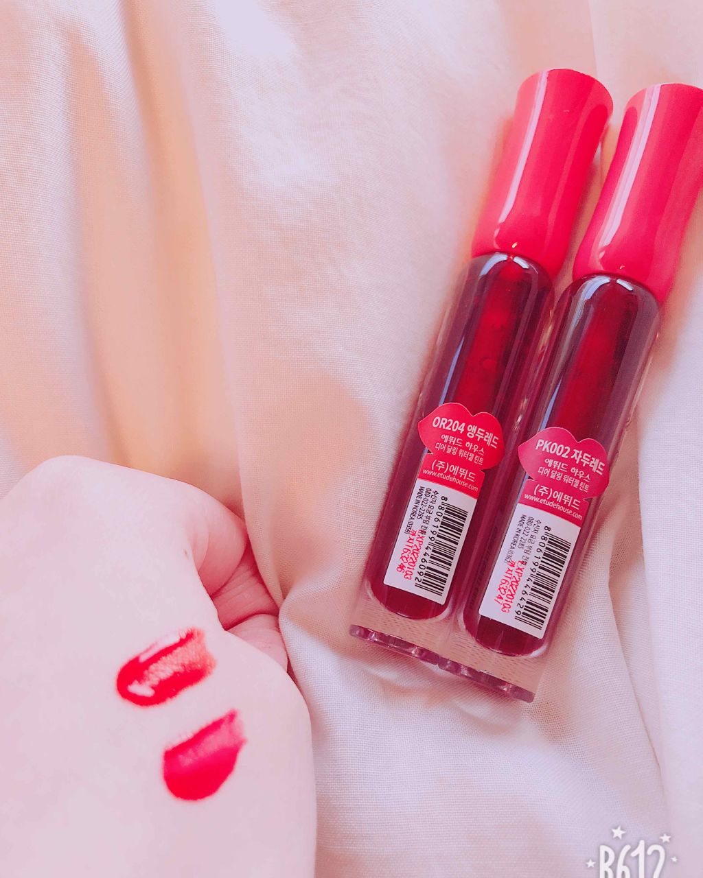 ディアダーリン ウォータージェルティント/ETUDE/リップティントを使ったクチコミ（1枚目）