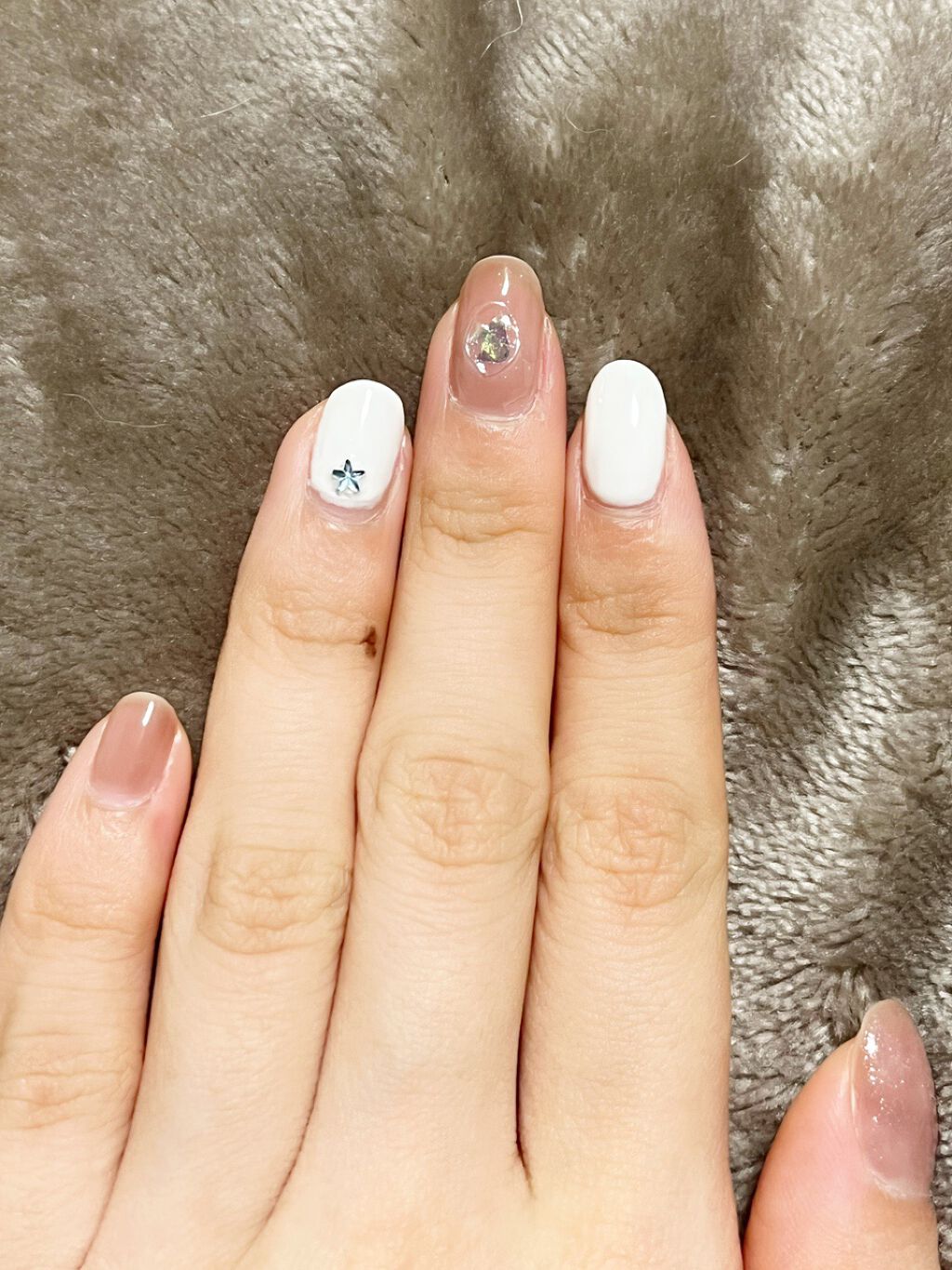 ジェルネイル（ライト対応）/セリア/ジェルネイルを使ったクチコミ（3枚目）