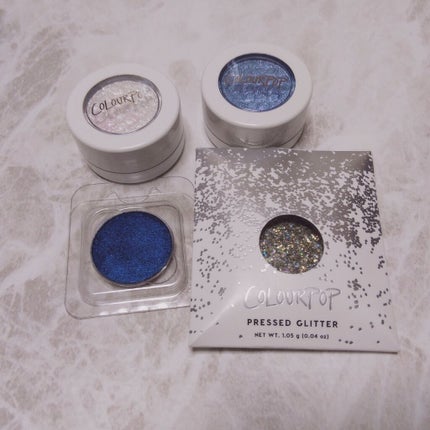 プレスグリッター/ColourPop/グリッターを使ったクチコミ(3枚目)