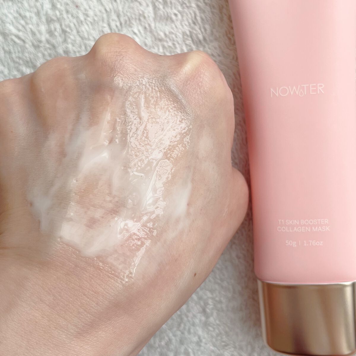 T1 スキンブースター コラーゲンマスク/NOWATER/シートマスク・パックを使ったクチコミ（3枚目）