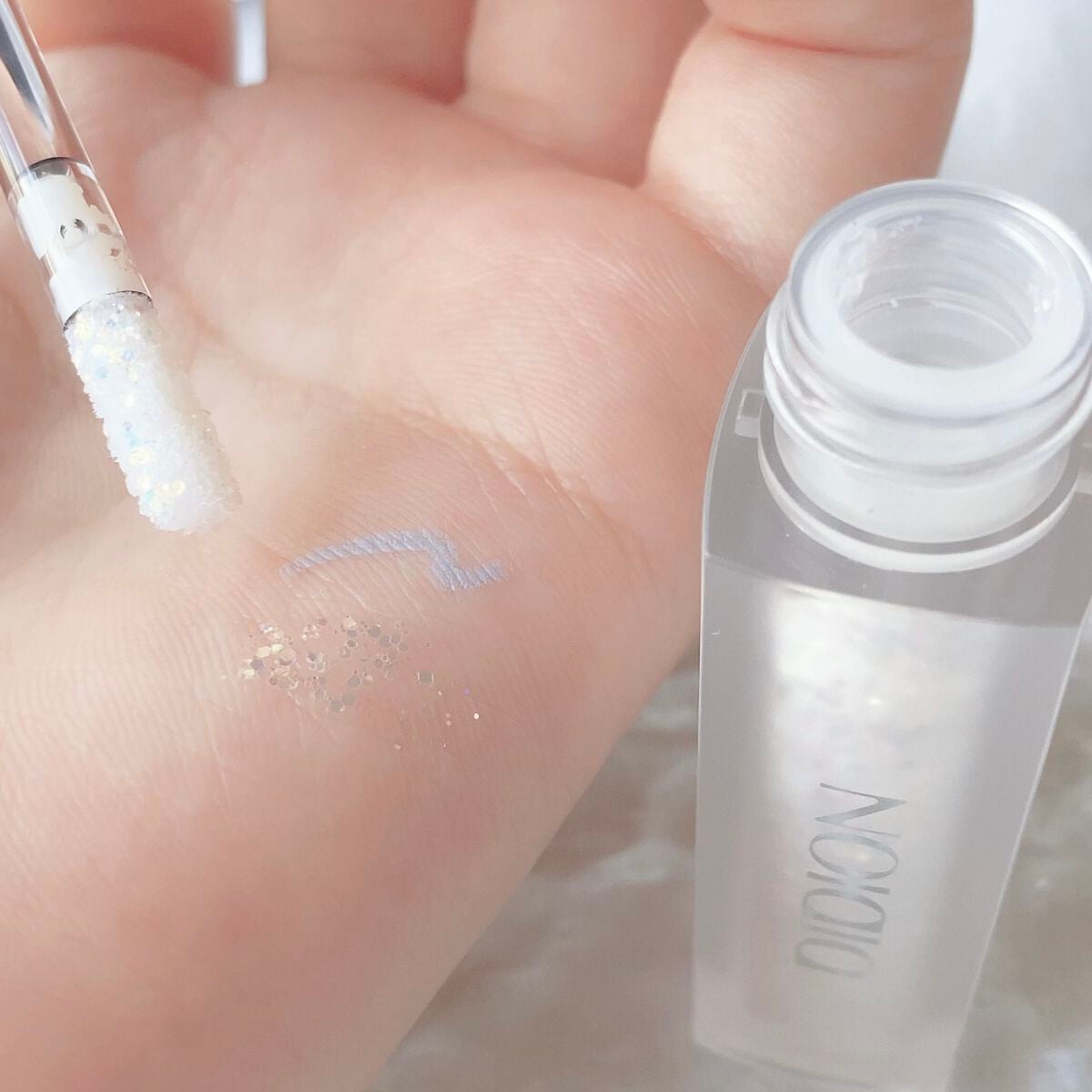 リキッド グリッター/DIDION/グリッターを使ったクチコミ(7枚目)