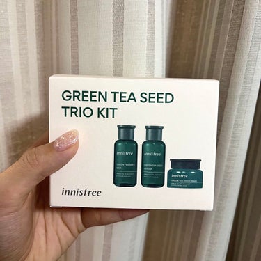 グリーンティーシード クリーム/innisfree/フェイスクリームを使ったクチコミ（4枚目）