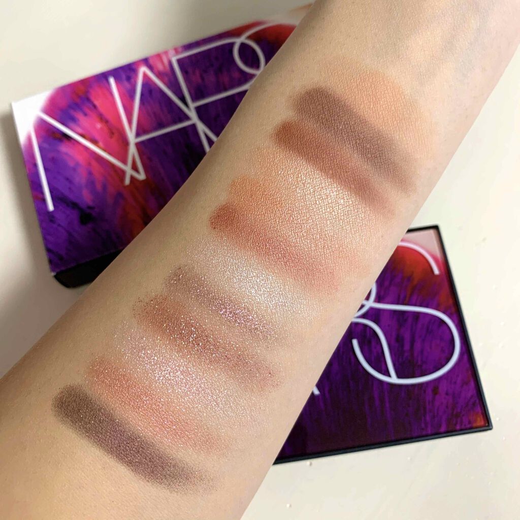 イグナイテッド アイシャドウパレット/NARS/アイシャドウパレットを使ったクチコミ(3枚目)