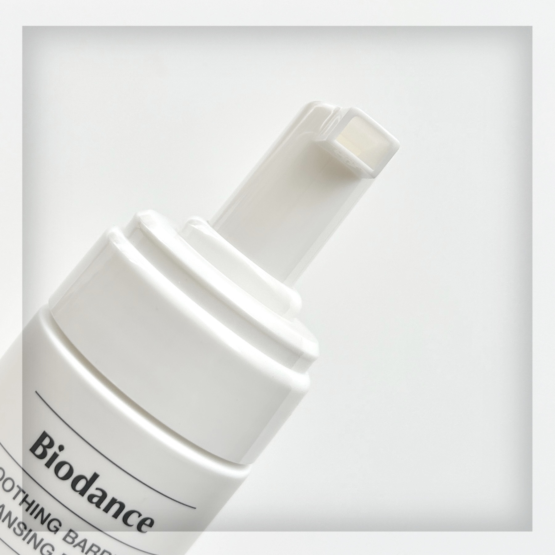 スージングバリアクレンジングフォーム/Biodance/泡洗顔を使ったクチコミ（3枚目）