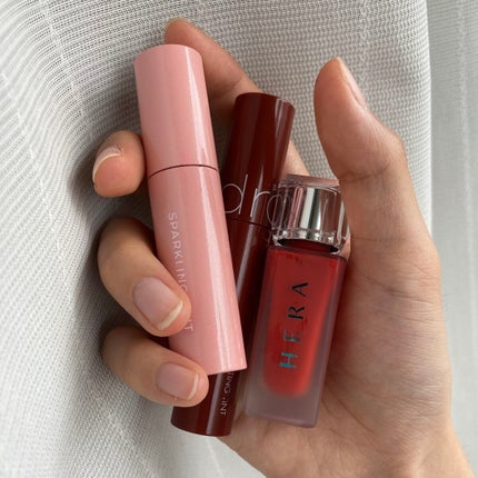 ジューシーラスティングティント/rom&nd/リップティントを使ったクチコミ(1枚目)