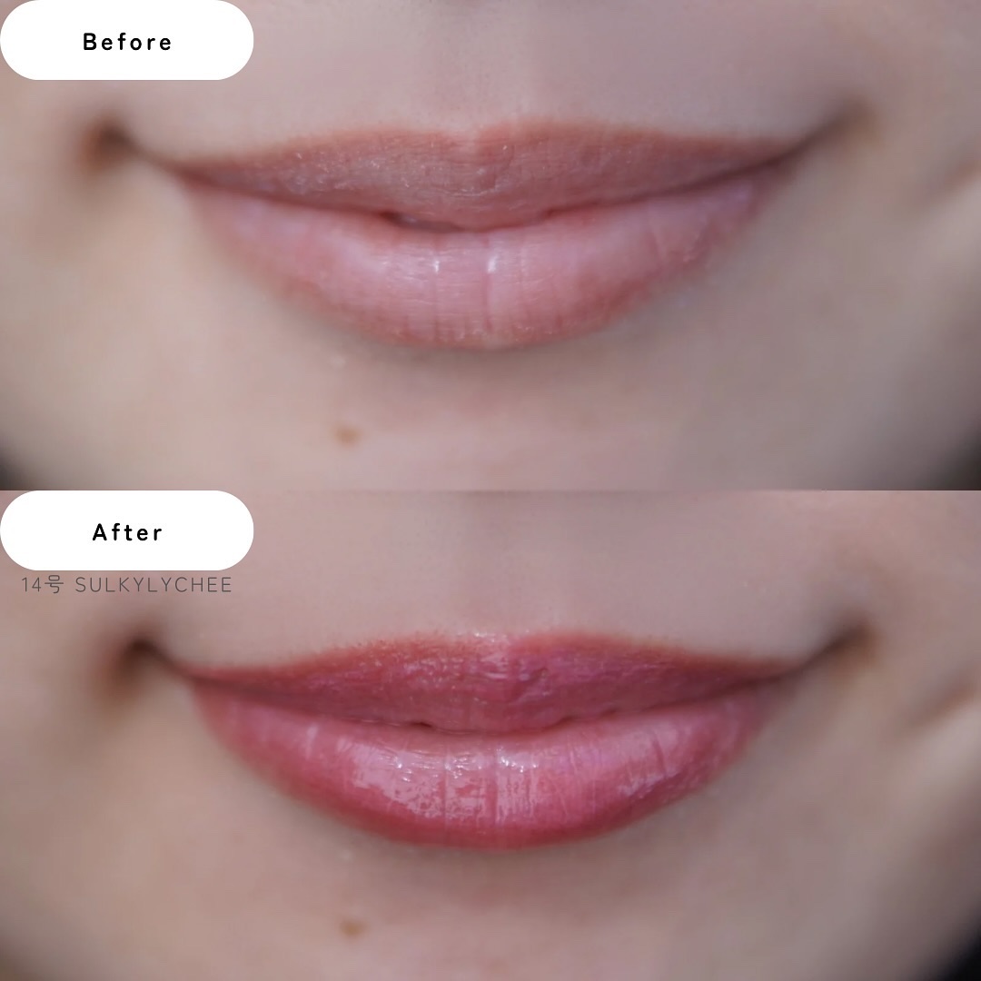 タンフルグラスティント/Colorgram/リップティントを使ったクチコミ（2枚目）