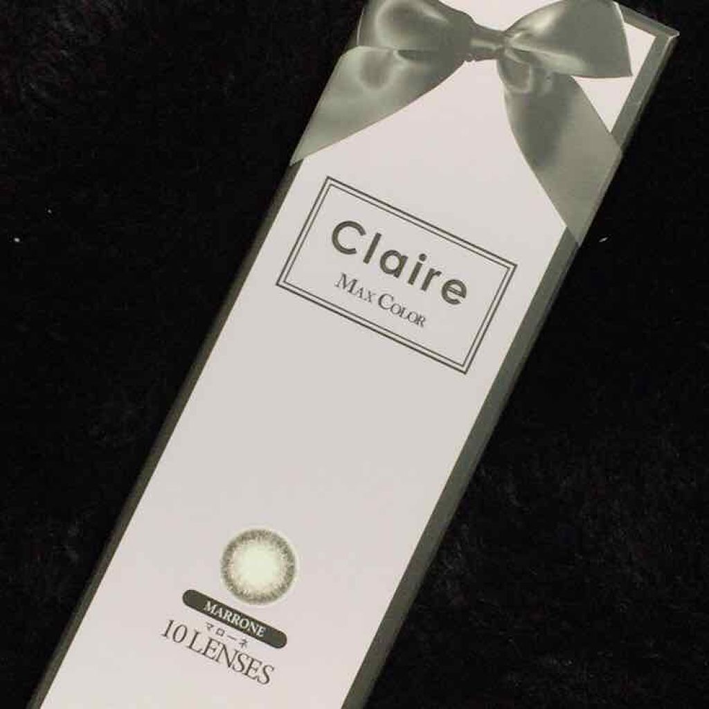 クレアバイマックスカラー/Claire/カラーコンタクトレンズを使ったクチコミ(1枚目)