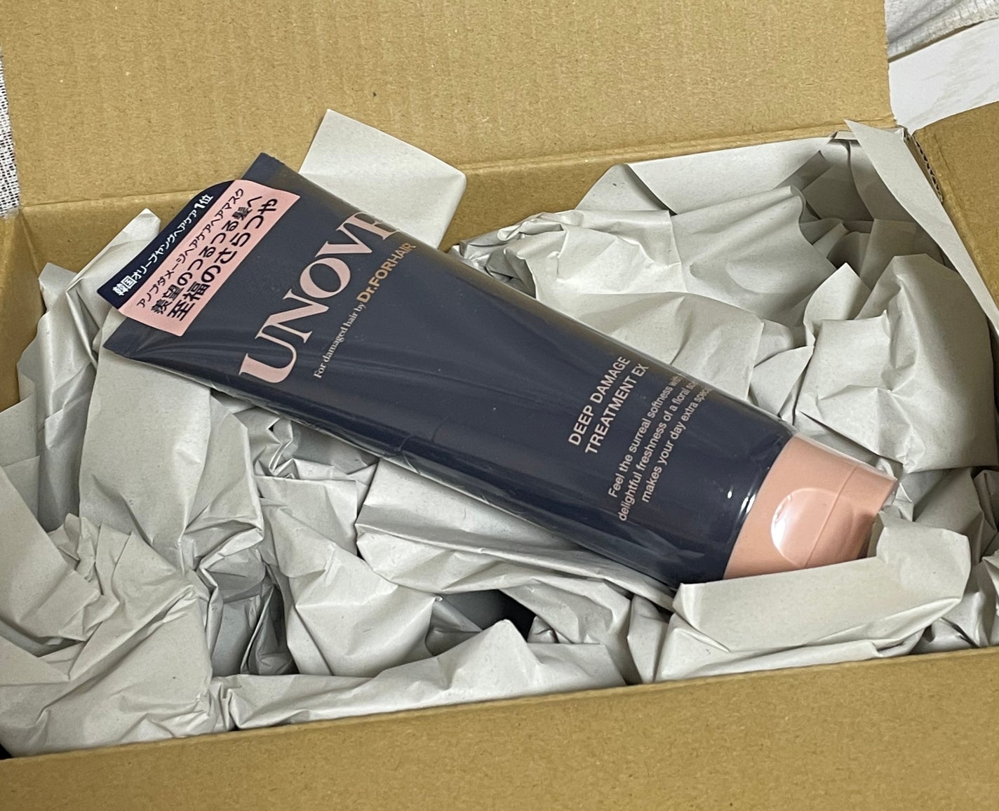 ディープダメージトリートメントEX/UNOVE/洗い流すヘアトリートメントを使ったクチコミ(1枚目)