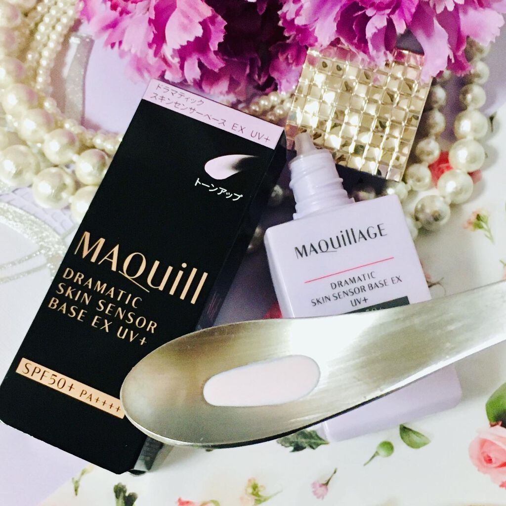 ドラマティックスキンセンサーベース EX/マキアージュ/化粧下地を使ったクチコミ(5枚目)