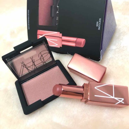ソフトコア ブラッシュ&バームデュオ/NARS/メイクアップキットを使ったクチコミ(1枚目)