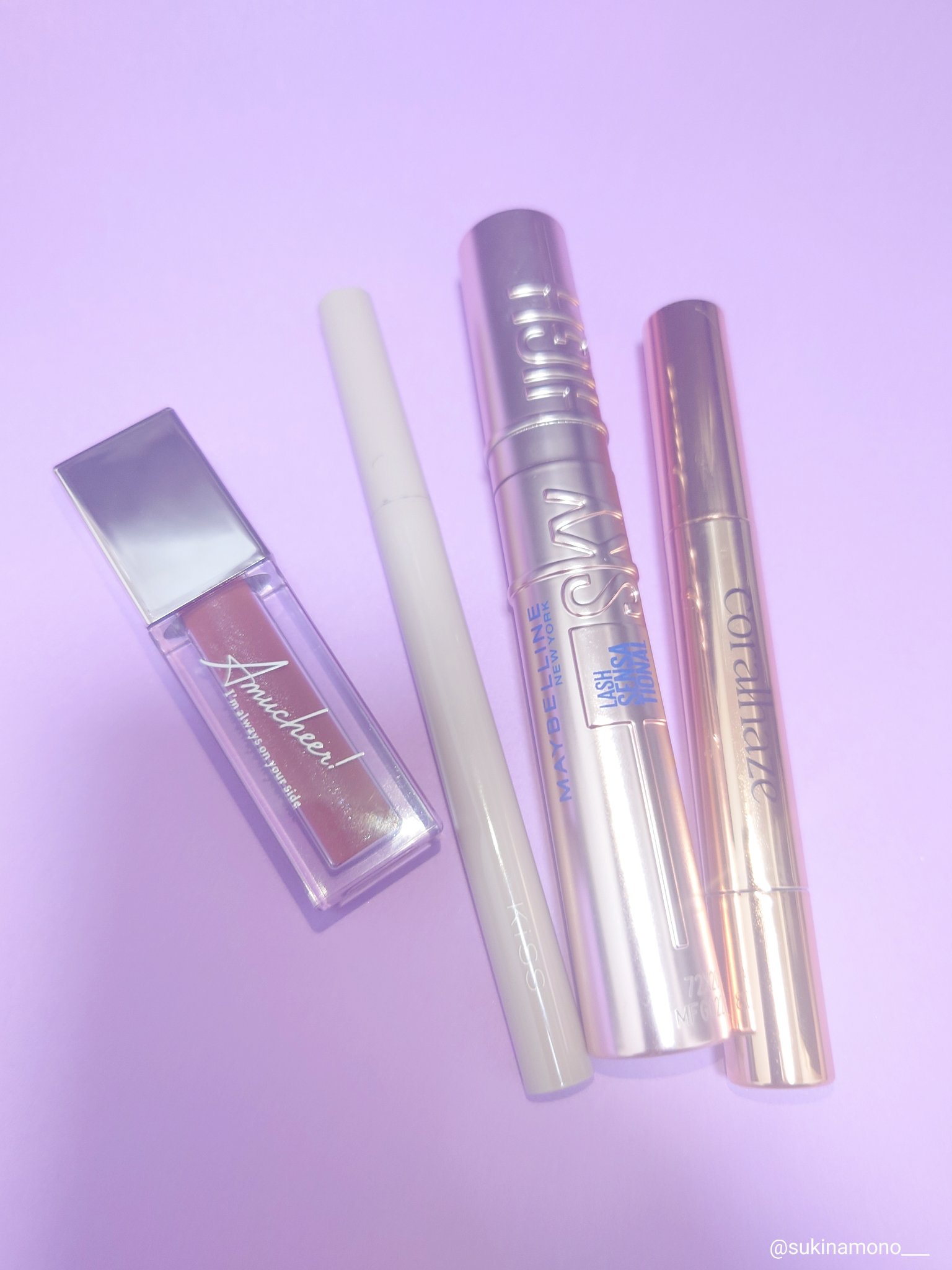 アミュチア セレクトタッチアイシャドウ P002 ブラウンルビー/クラブ/リキッドアイシャドウを使ったクチコミ（3枚目）